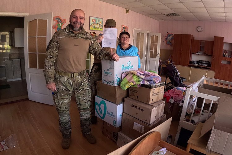 27.10.2023 - Dodávka humanitární pomoci pro dětský domov ve Vinici