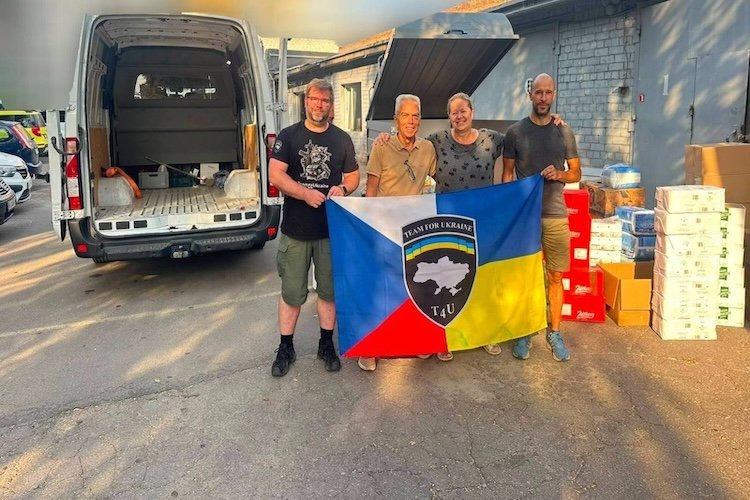 17. 8. 2026 - Reportáž z výjezdu Tam4Ukraine do nemocnice v Kremenčuku