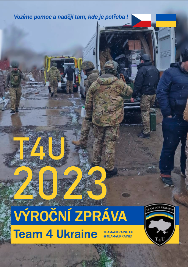 Výroční zpráva Team 4 Ukraine, z.s. za rok 2023