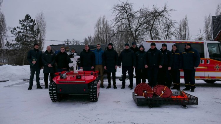 Další požární robot pro Charkov