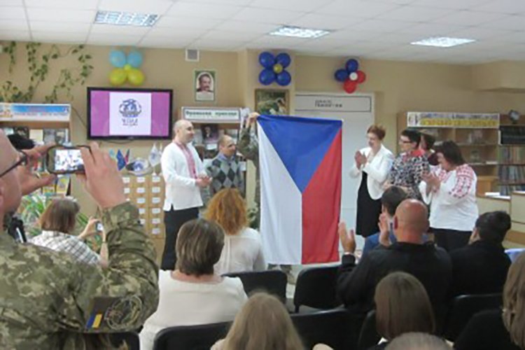V Kramatorsku bylo otevřeno centrum „Česká vlaštovka“